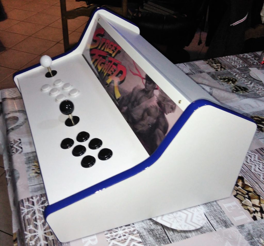 Kit panel arcade 2 joueurs complet pour raspberry mini PC version blanche PM88