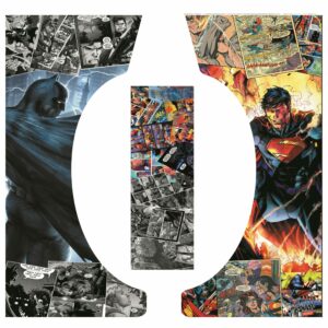 Stickers BATMAN VS SUPERMAN pour Socle PM88 XXL