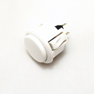 Bouton SANWA  Blanc (clips)